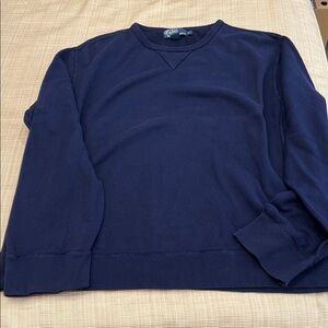Polo by Ralph Lauren Navy Crewneck Sweater